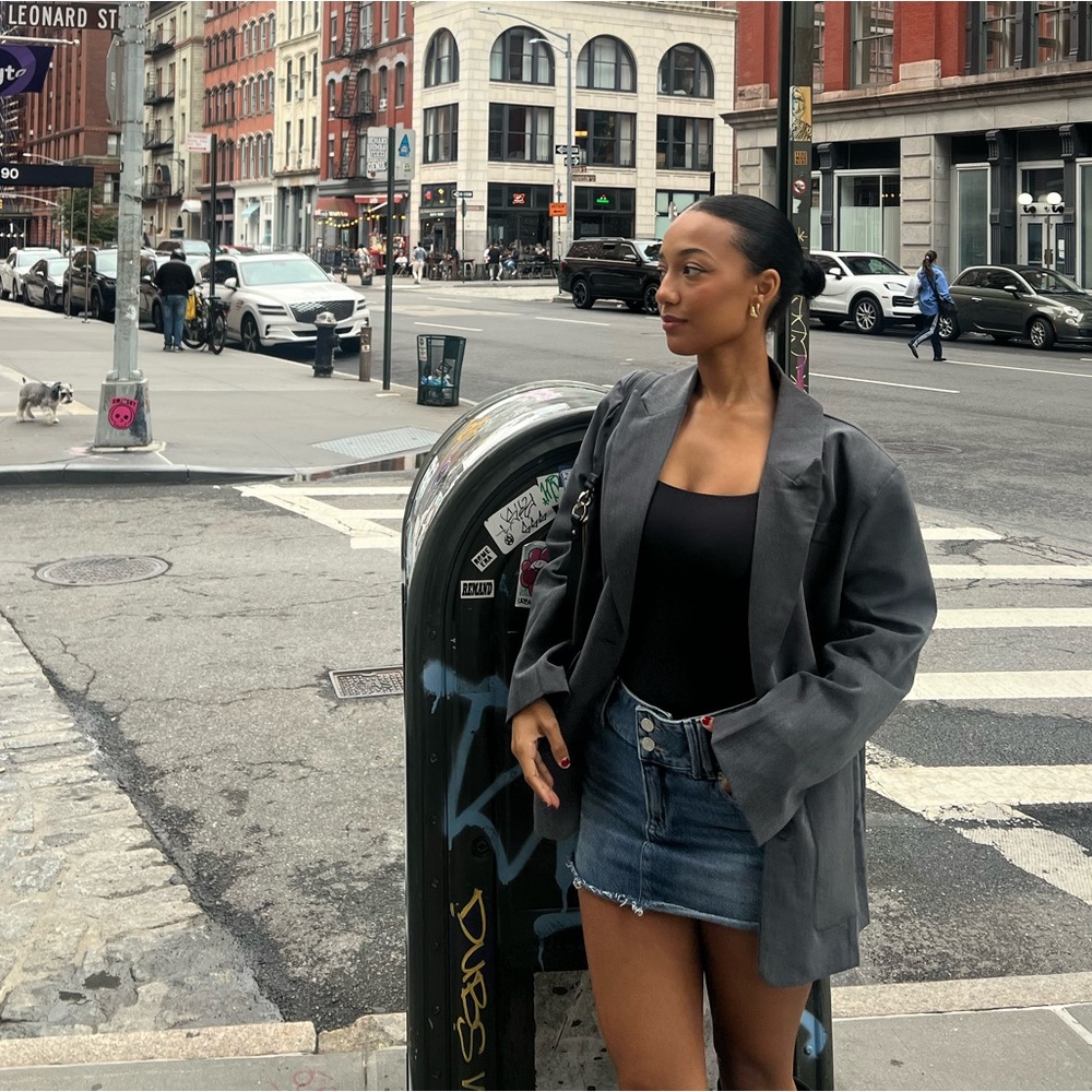 Beginning Boutique Grey Blazer